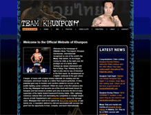 Tablet Screenshot of khunpon.com